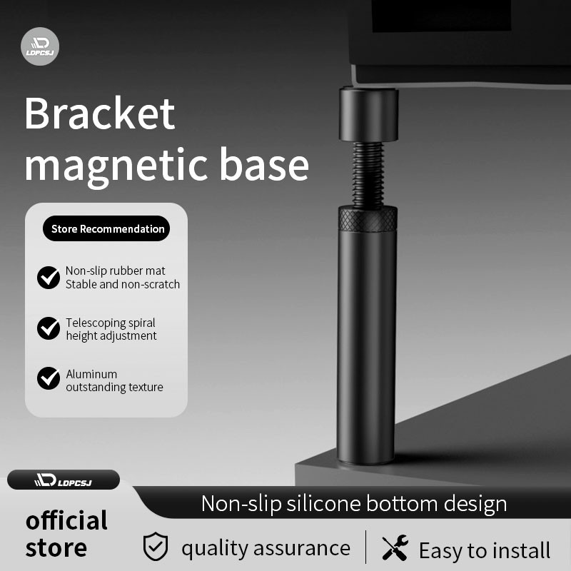 Document Holder Stand - Aluminum GPU Holder Vertical Telescopic Rotating