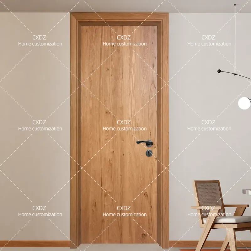 Home Office Login - Log Style Solid Wood Door Custom