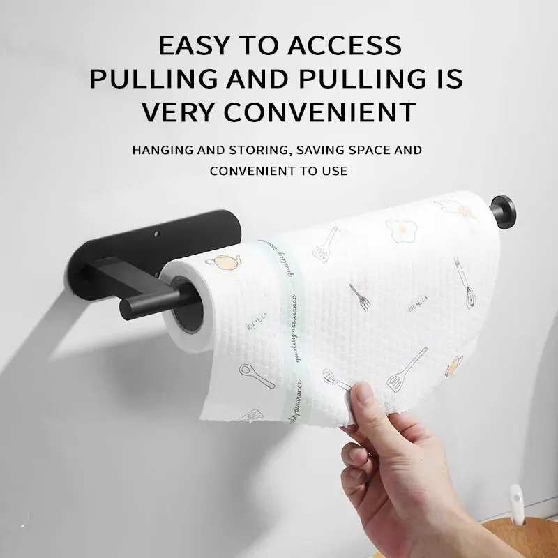 Document Holder Stand - Multi-purpose Paper Roll Storage Rack Multifunctional