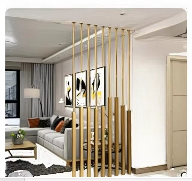 Home Office Interior Design - ej- Interior Disassemble Gold-Plated Stainless Steel