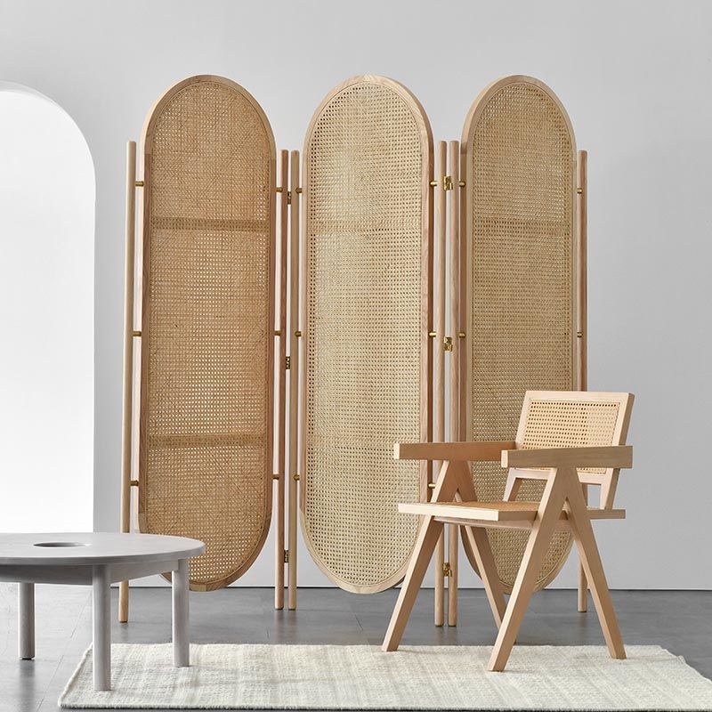 Home Office Login - Nordic log rattan screen home office