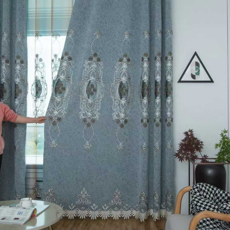 Home Office Rate 2025 - 2025 European classical curtains for living