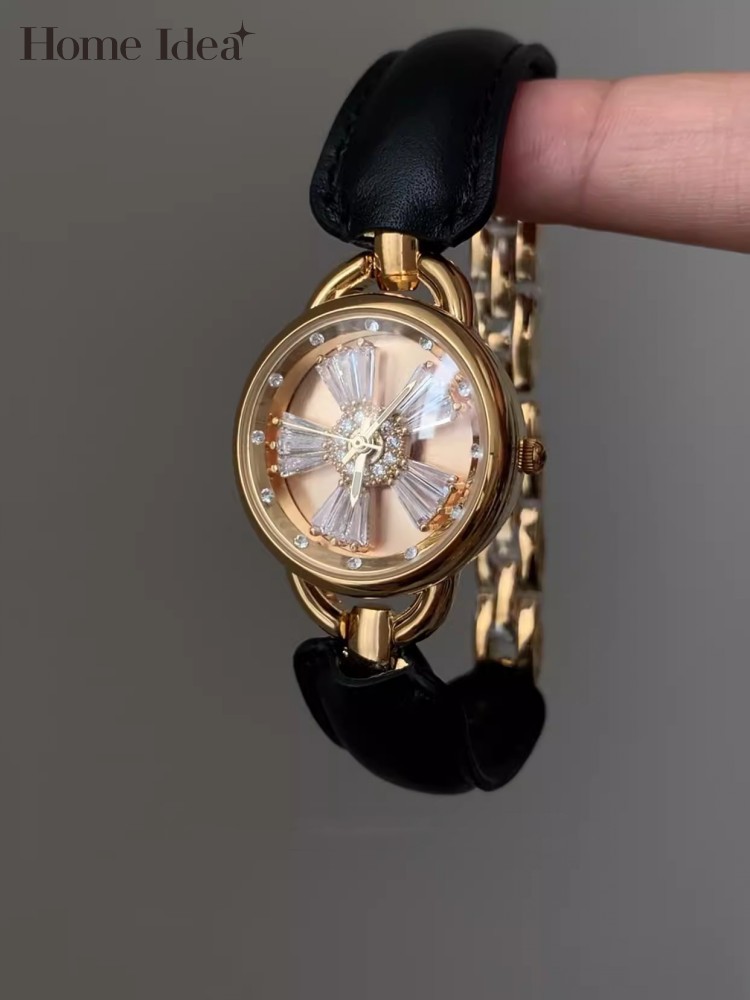 Home Office Design Ideas - Luxury Designer Women Quartz Watch Diamonds