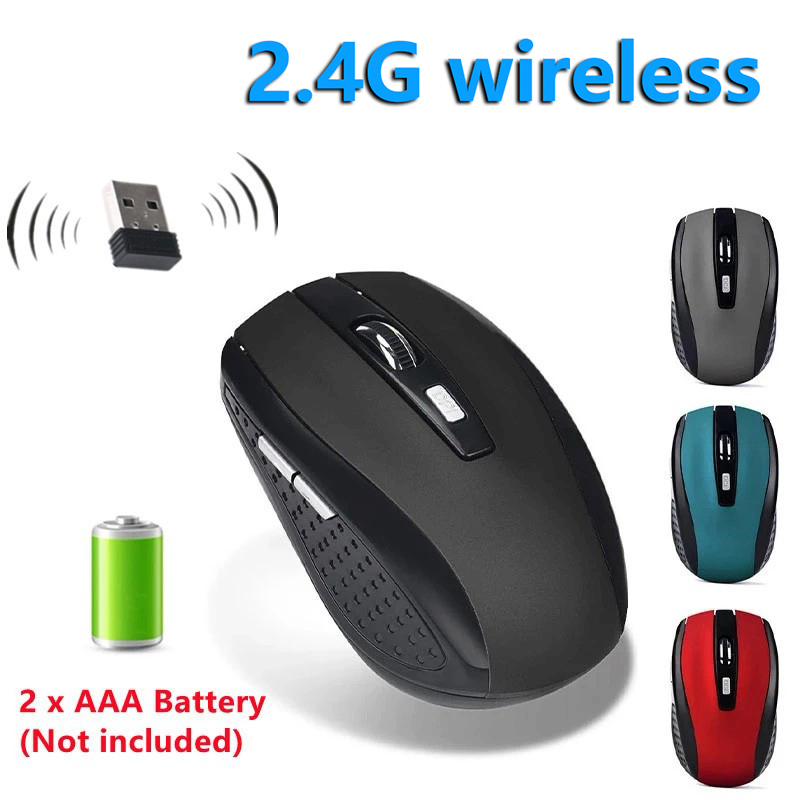 Home Office Laptop - 2.4G Wireless Mouse Portable Ergonomics Mouse