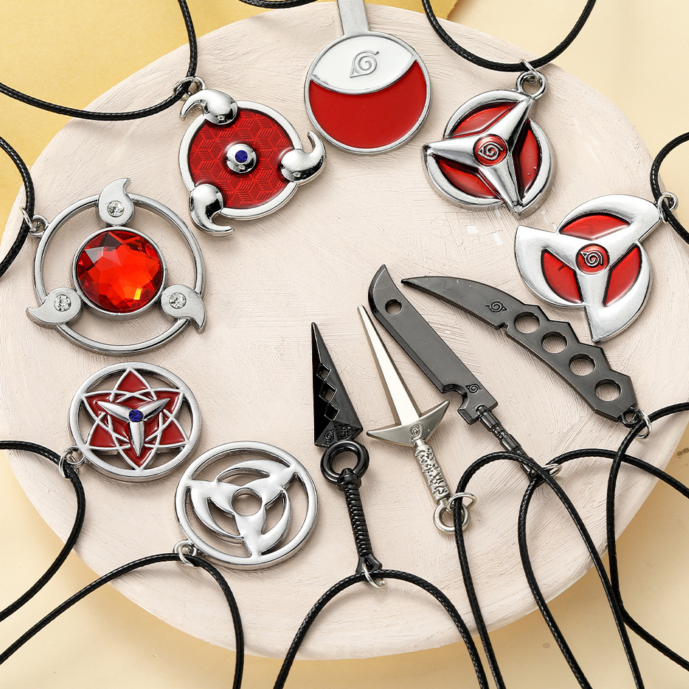 Home Office Ideas - Naruto Uzumaki Pendant Necklace Metal Anime