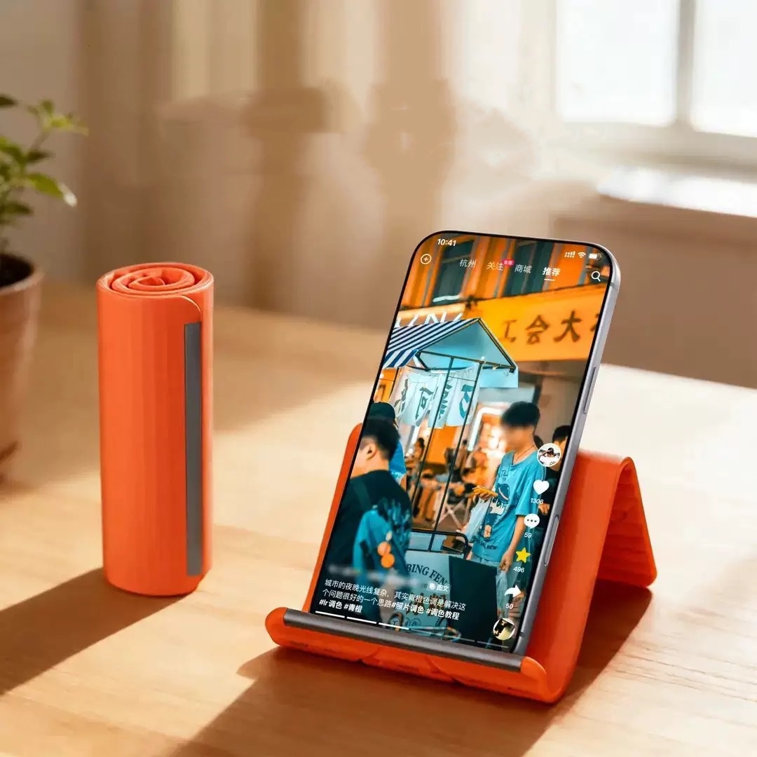 Home Office Laptop - Lazy Portable Phone Stand Silicone Desktop