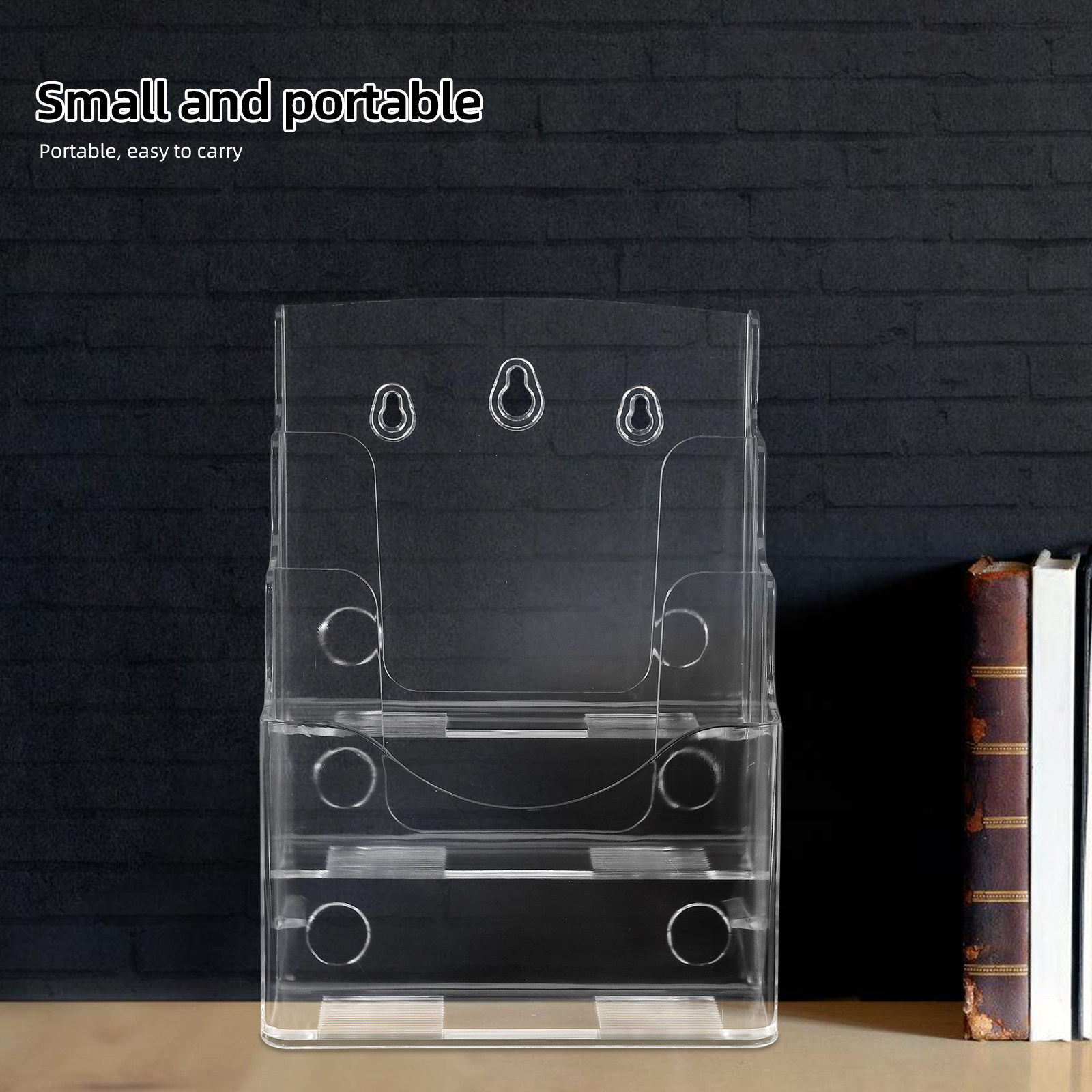 Document Holder Stand - 2Pcs Transparent Acrylic Document Holder Book