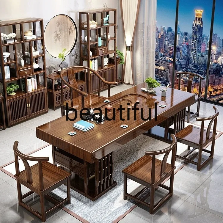 E153 Log large board tea table - Home Office Login review and price