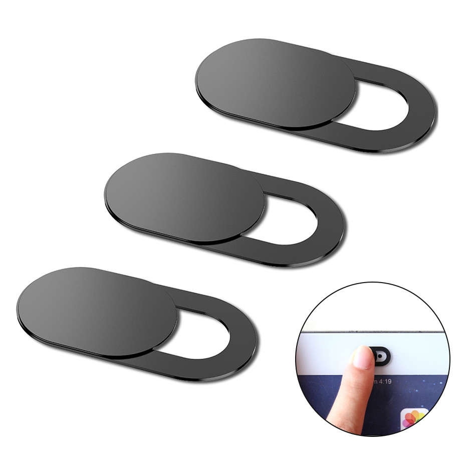 3pcs Black Plastic Webcam Cove - Home Office Laptop review and price
