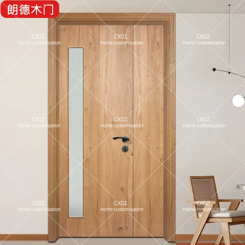 Log Style Solid Wood Door Cust - Home Office Login review and price