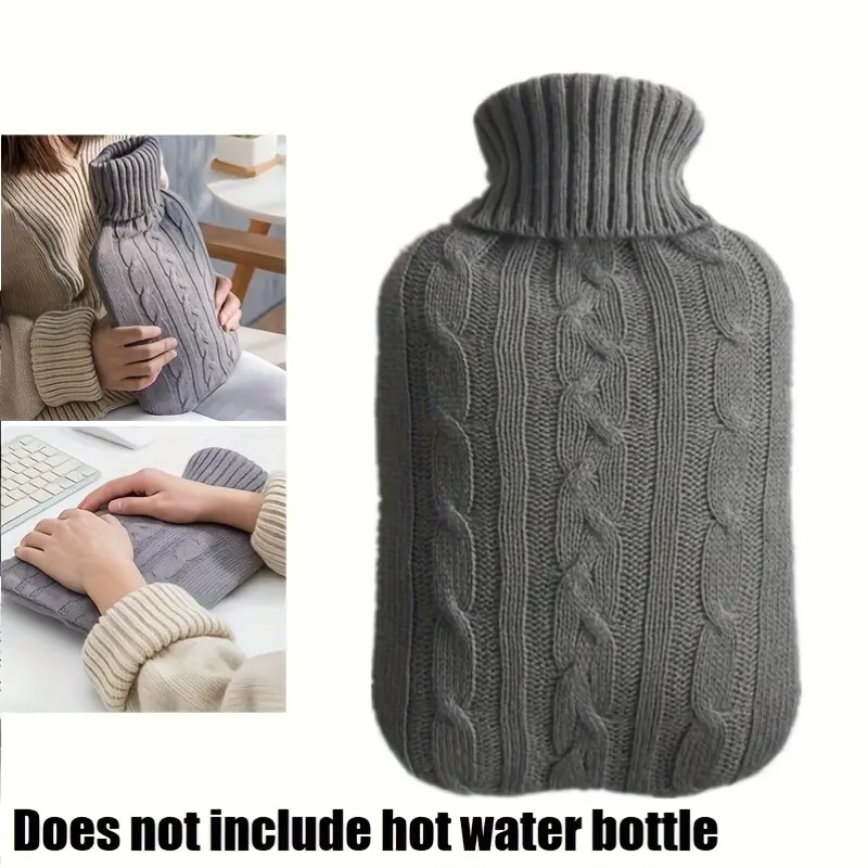 1pcsGray Hot Water Bottle Cove - Home Office Cozy review and price