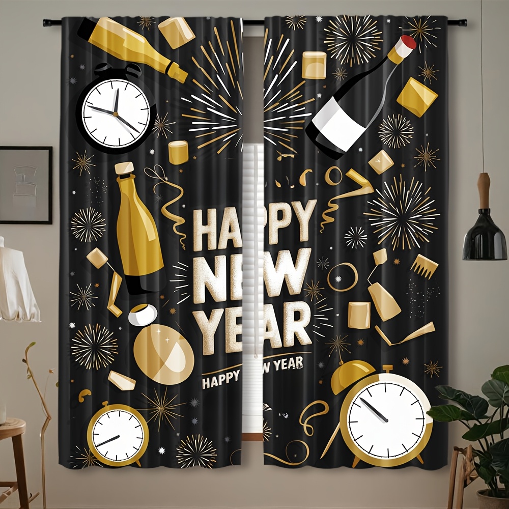 2pcs Happy New Year 2025 Conte - Home Office Rate 2025 review and price