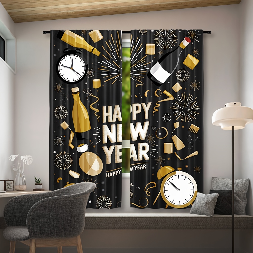 2pcs Happy New Year 2025 Conte - Home Office Rate 2025 review and price
