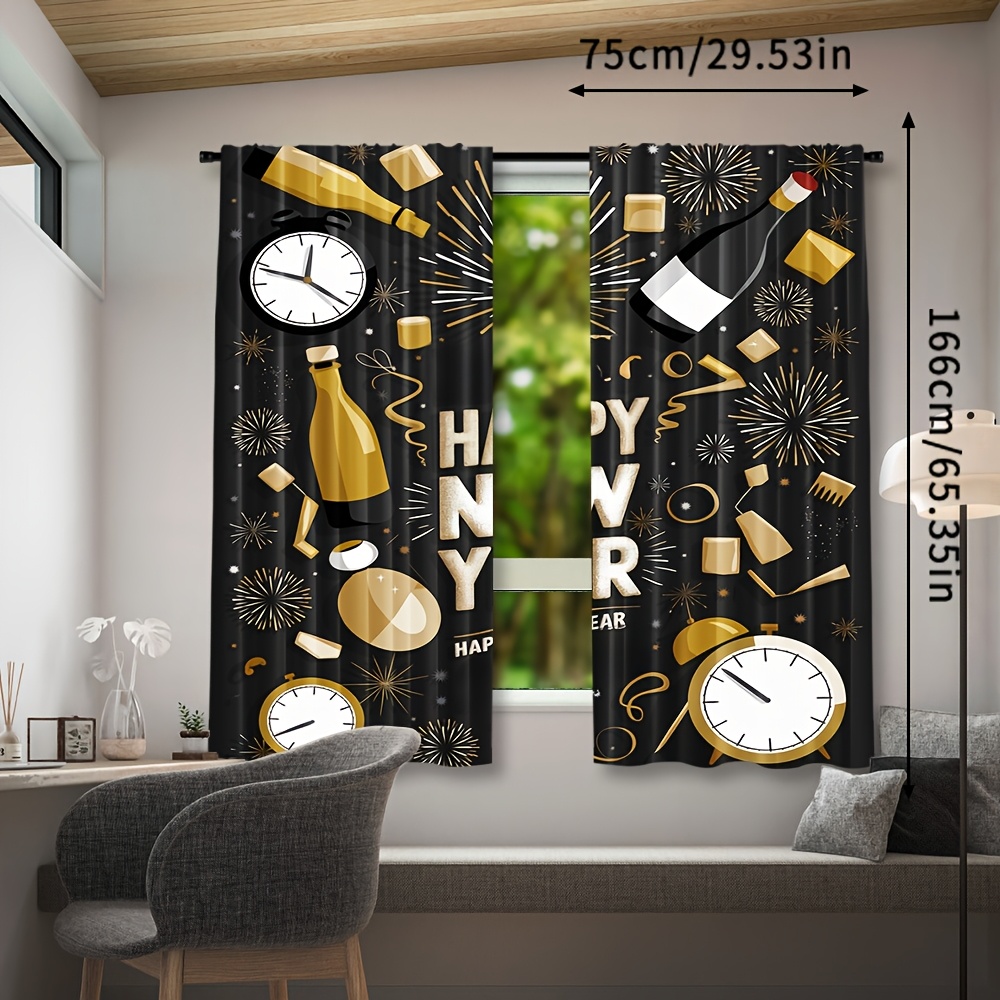 2pcs Happy New Year 2025 Conte - Home Office Rate 2025 review and price
