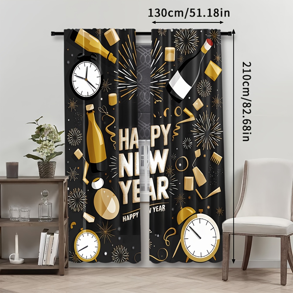 2pcs Happy New Year 2025 Conte - Home Office Rate 2025 review and price