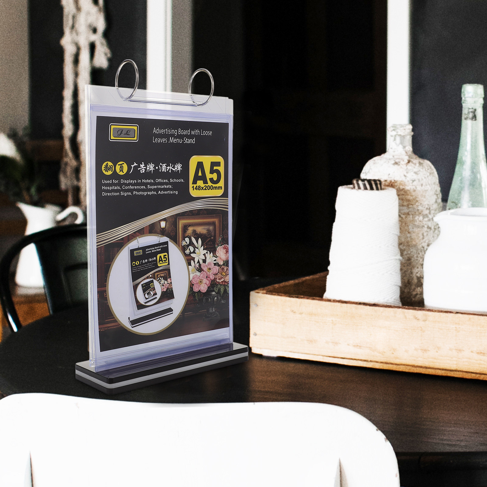 A5 Tabletop Flip Menu Stand Ho - Document Holder Stand review and price