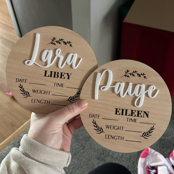 1Pc Custom Baby Announcement S - Home Office Ideas review and price