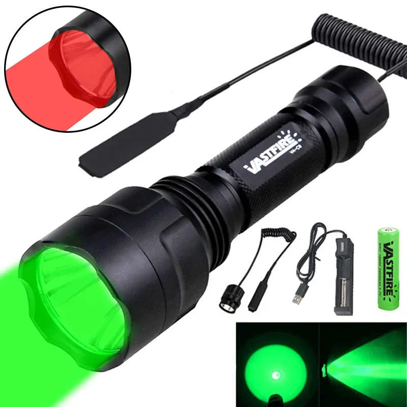 LED Tactical Hunting Flashligh - Zoom Lighting Kit review and price