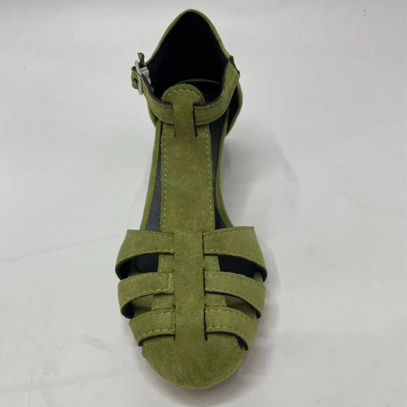 Women's Green Suede Kitten Hee - Home Office Size review and price