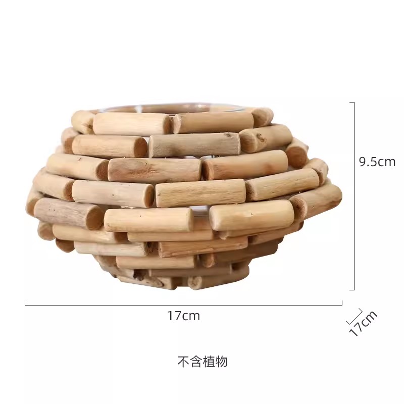 Log vase vintage ornaments liv - Home Office Login review and price