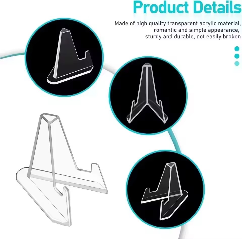 30-1PCS Triangular Card Displa - Document Holder Stand review and price