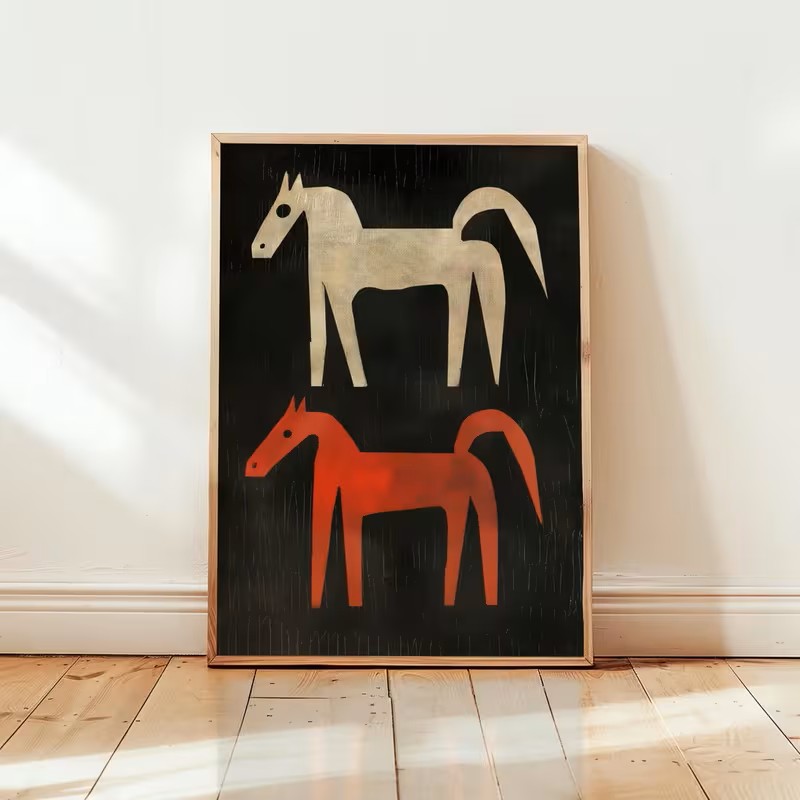 Animal Canvas Poster Wall Feat - Home Office Interior Design review and price