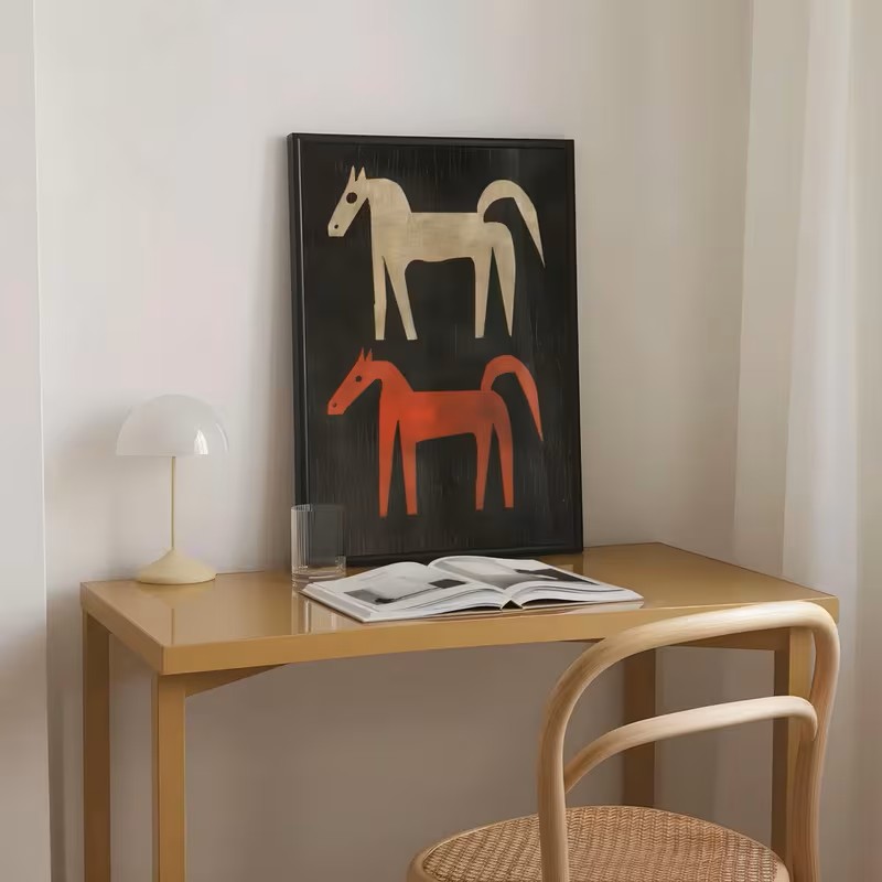 Animal Canvas Poster Wall Feat - Home Office Interior Design review and price
