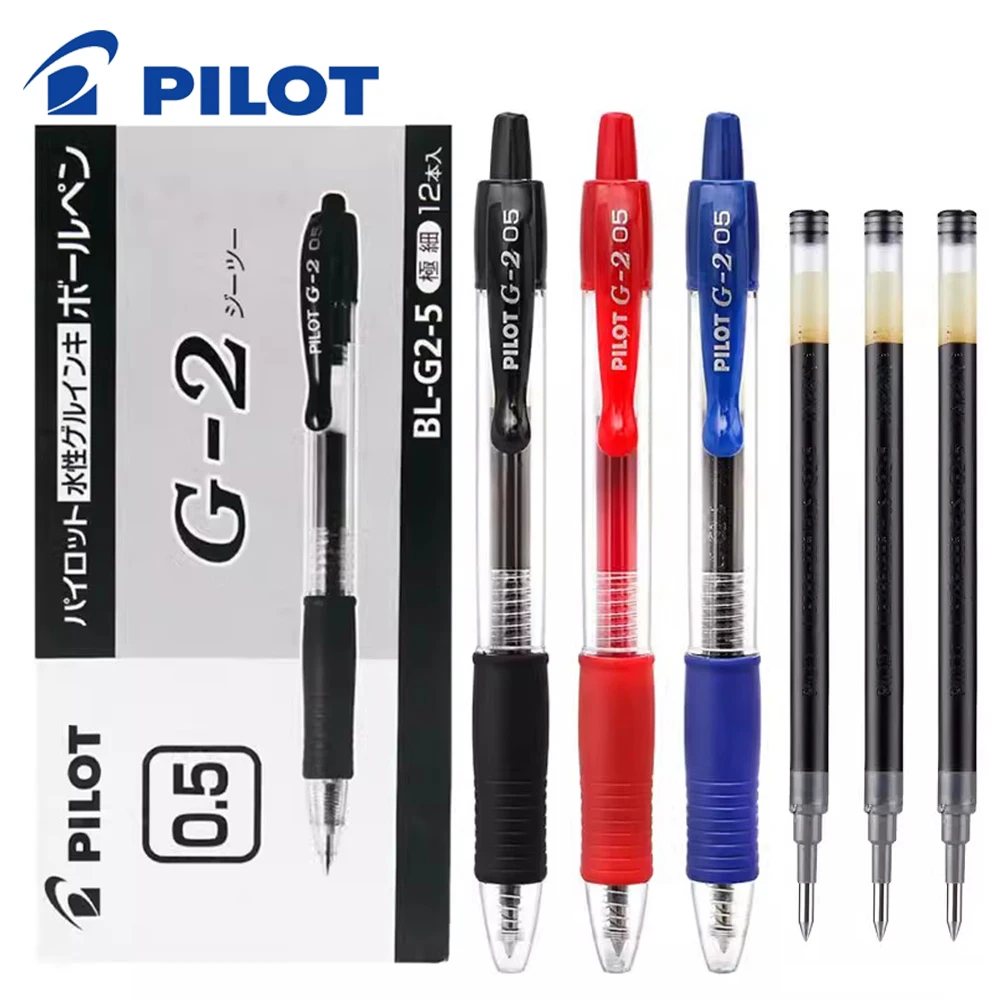 6pcs Japan PILOT 0.5mm Gel Pen - Pilot Pen G2 review and price