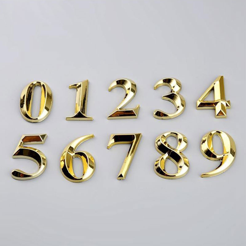 1PC Self Adhesive 3D Number St - Home Office Number review and price