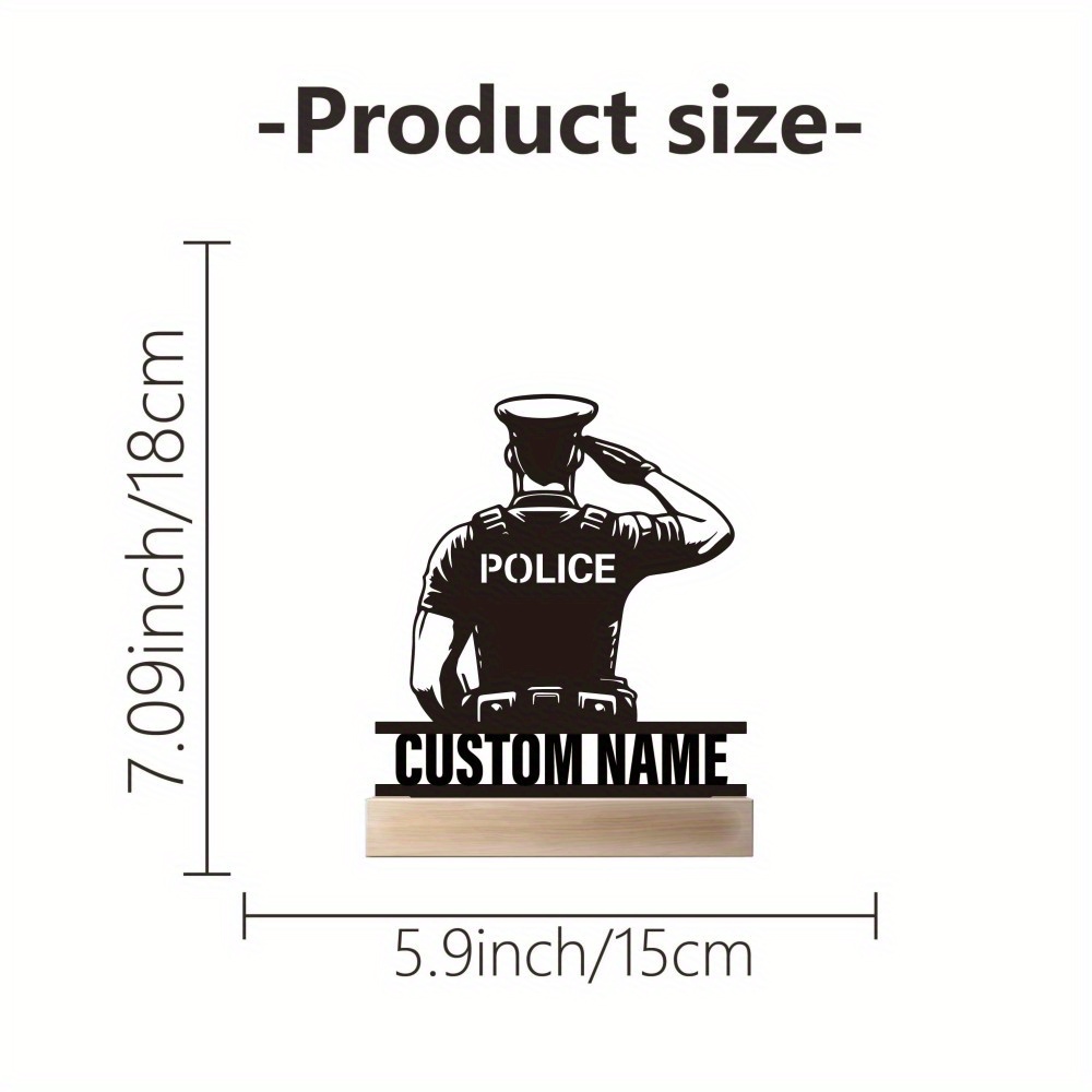 Personalized Metal Police Badg - Home Office Ideas review and price