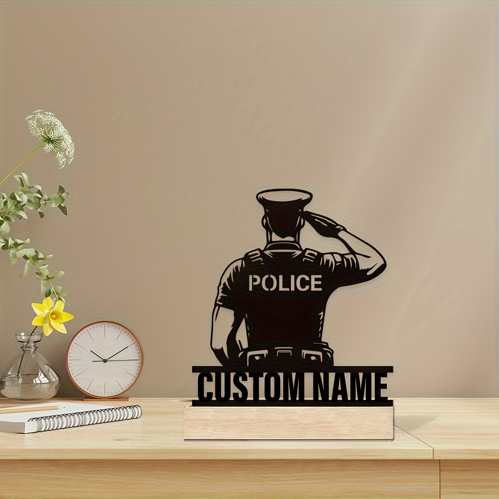 Personalized Metal Police Badg - Home Office Ideas review and price