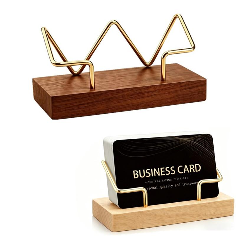【A8】Wooden Business Card Holde - Document Holder Stand review and price