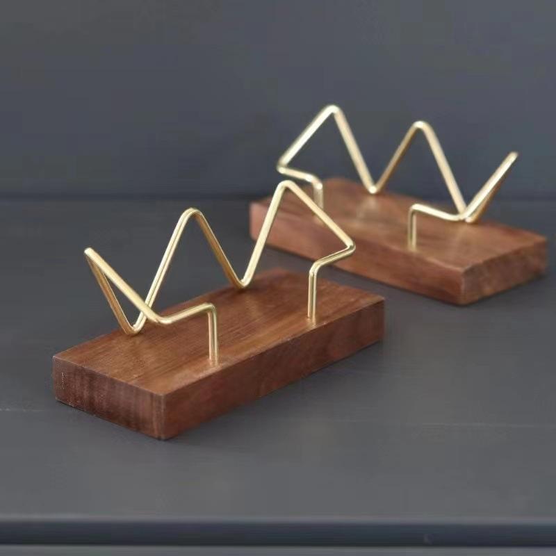 【A8】Wooden Business Card Holde - Document Holder Stand review and price