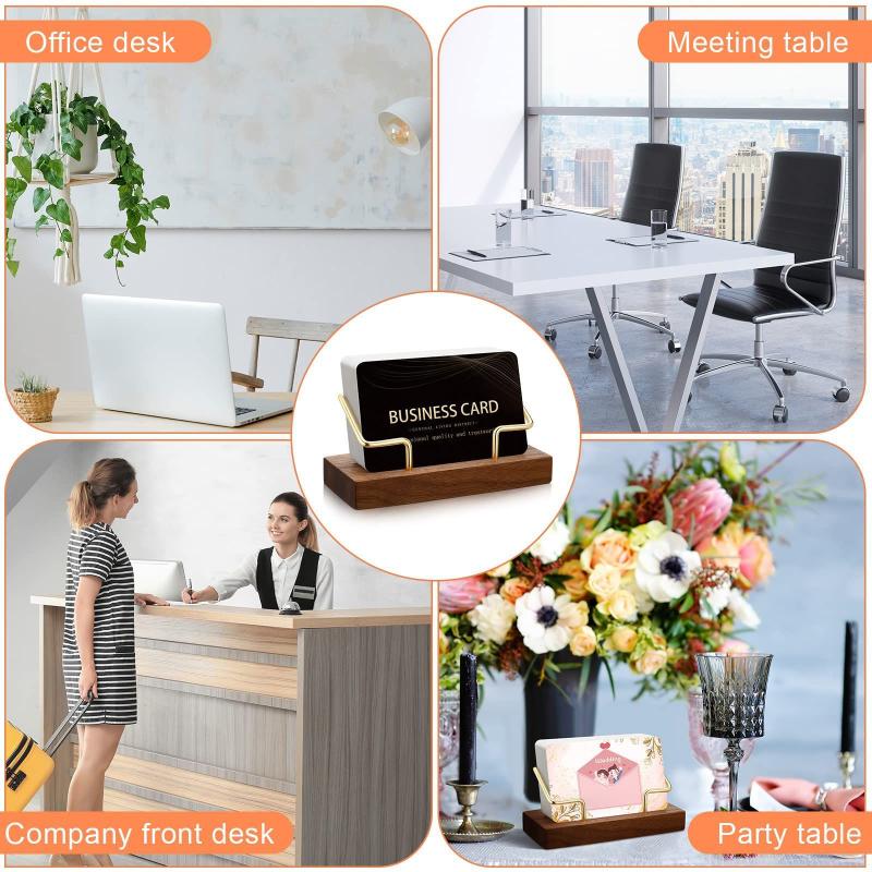 【A8】Wooden Business Card Holde - Document Holder Stand review and price