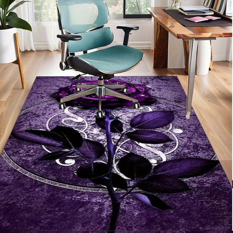 Purple Leaf Rug for Elegant Of - Home Office Interior Design review and price