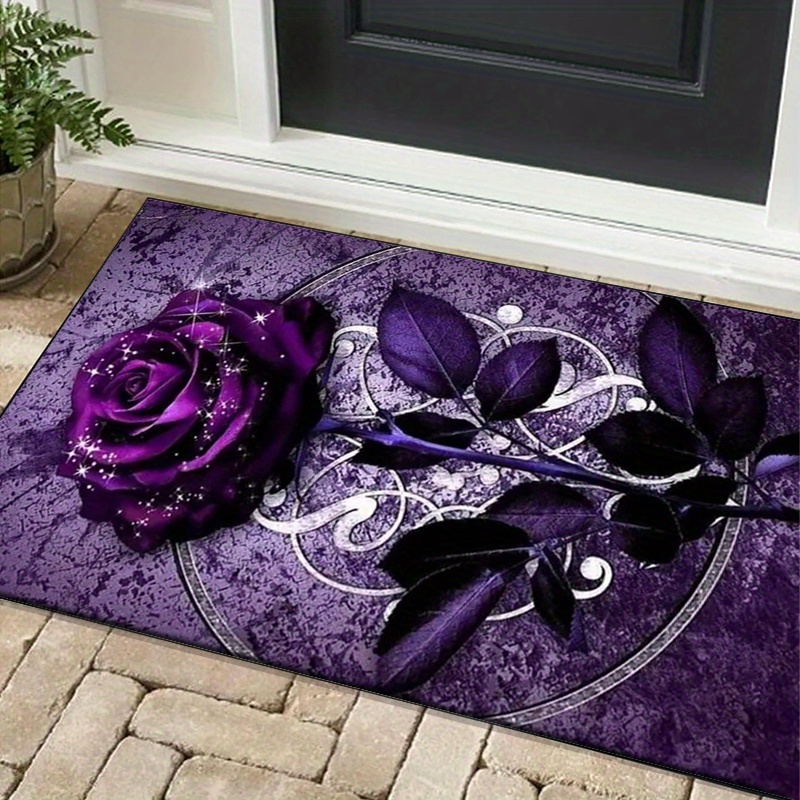 Purple Leaf Rug for Elegant Of - Home Office Interior Design review and price