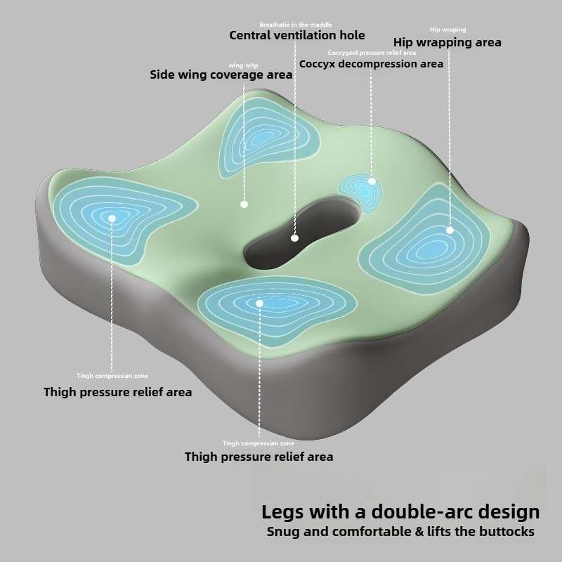 Memory Foam Seat Cushion for C - Home Office Cozy review and price