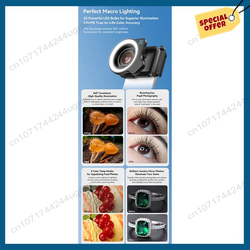 -A15I 10-20X Zoom Macro Lens W - Zoom Lighting Kit review and price
