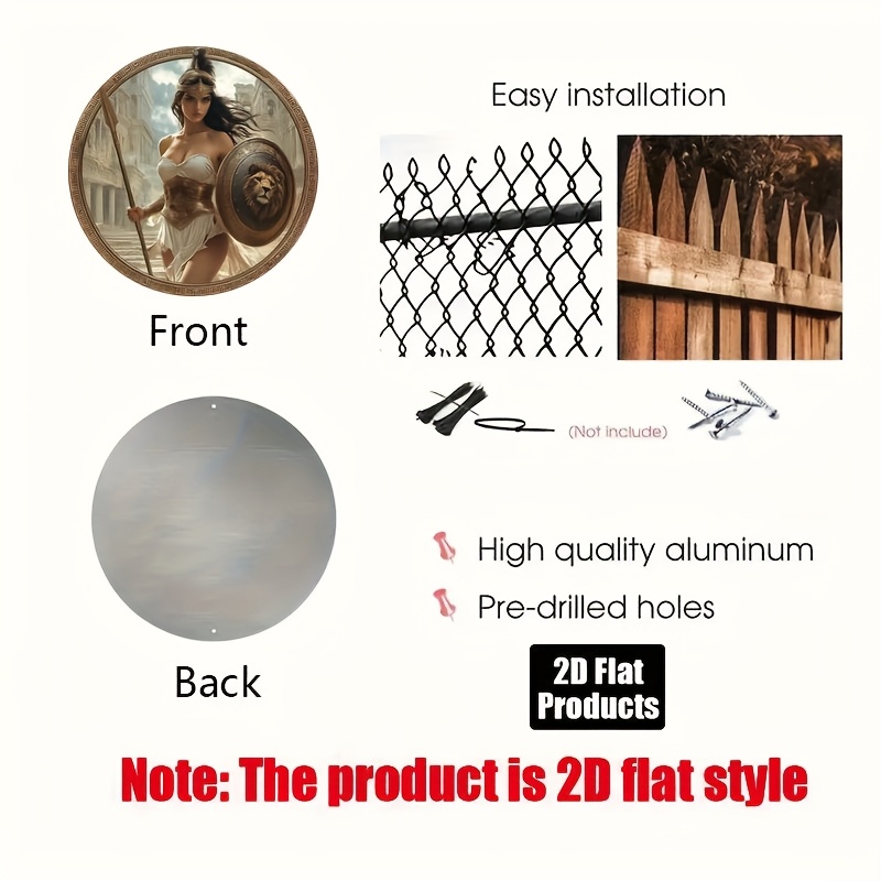 Vintage Greek Warrior Round Al - Home Office Ideas review and price
