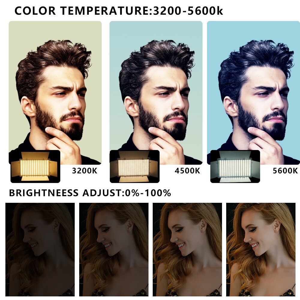 Nagnahz U800+ LED Video Light  - Zoom Lighting Kit review and price