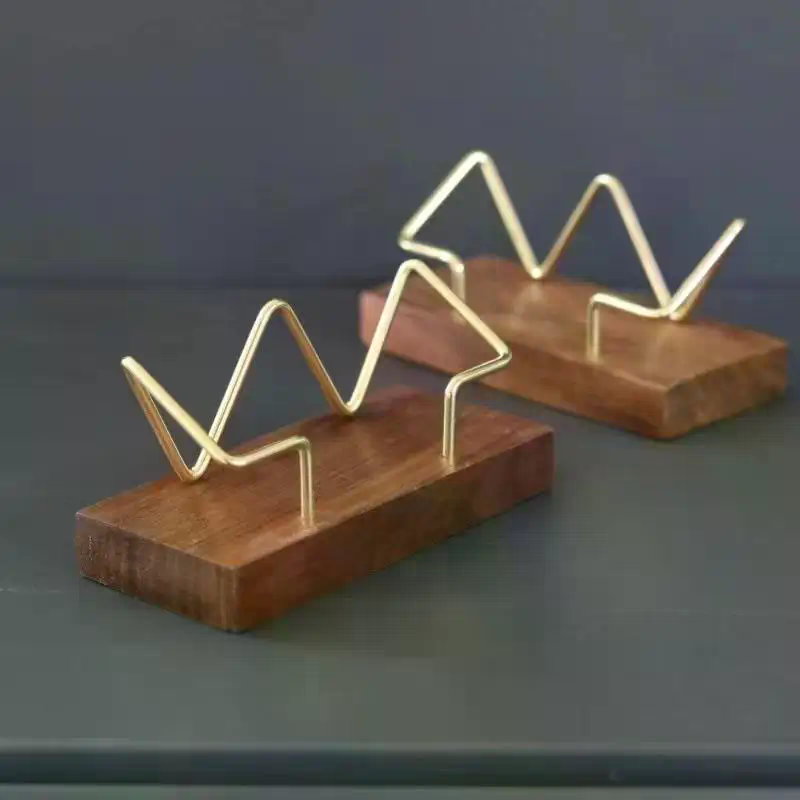 Wooden Business Card Holder Or - Document Holder Stand review and price