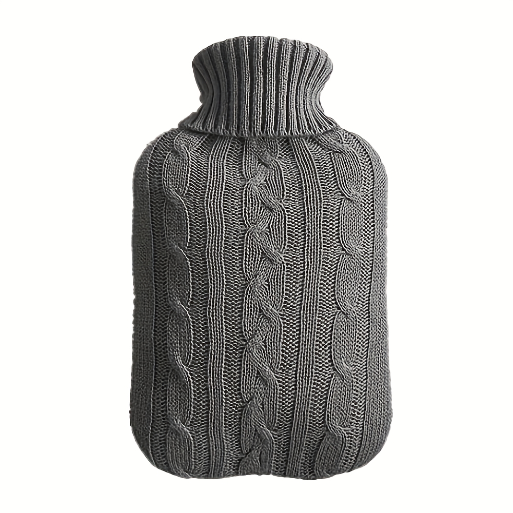 Gray Hot Water Bottle Cover -  - Home Office Cozy review and price