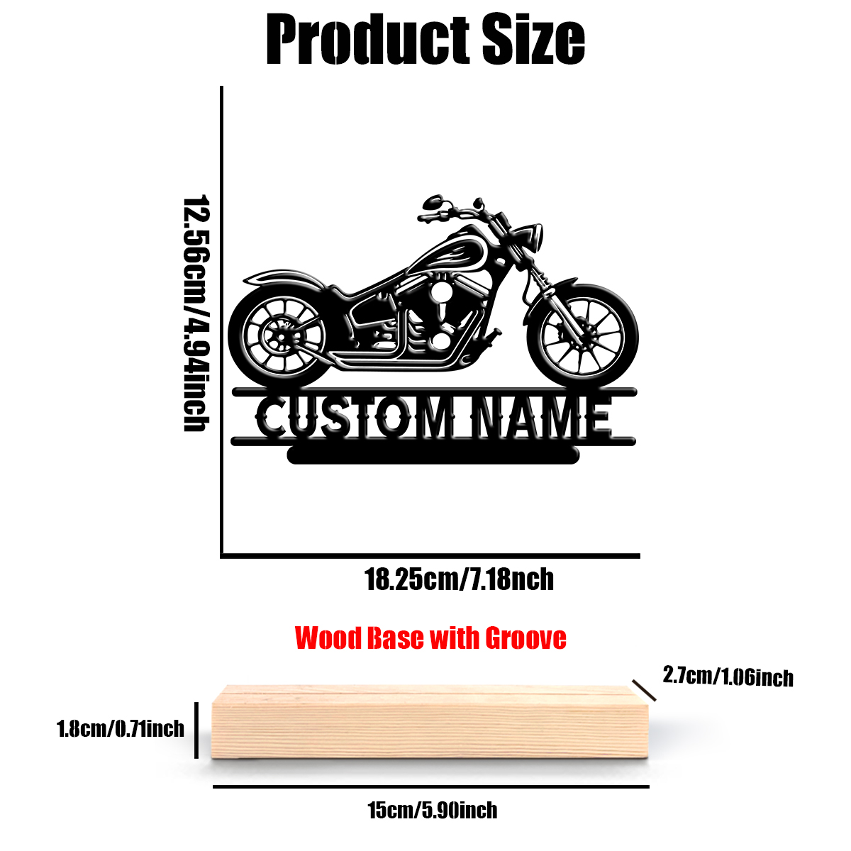 1Pc Csutom Name Road Motorbike - Home Office Ideas review and price